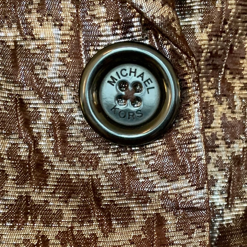 Michael Kors metallic animal print blazer - Picture 4 of 9